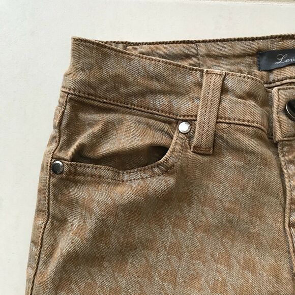 Level 99 Janice Women Jeans Ultra Skinny Low Rise Ankle Houndstooth Denim - Picture 5 of 11